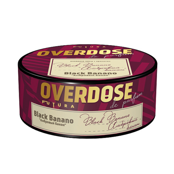 Табак Overdose Black Banano 100 грамм в Петропавловске-Камчатском