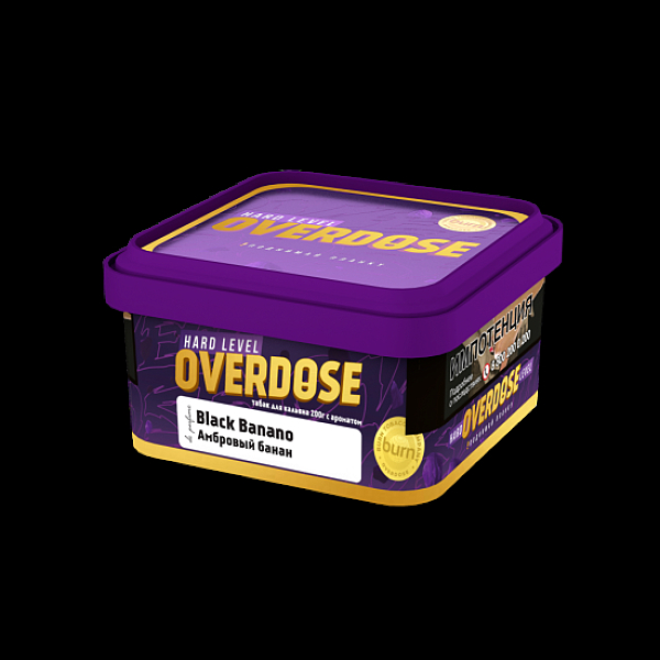 Табак Overdose Black Banano 200 грамм в Петропавловске-Камчатском