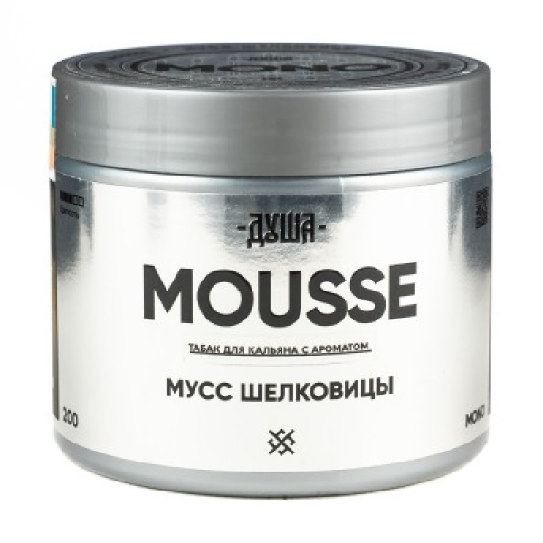Табак Душа Mousse Мусс Шелковицы 200 грамм в Петропавловске-Камчатском