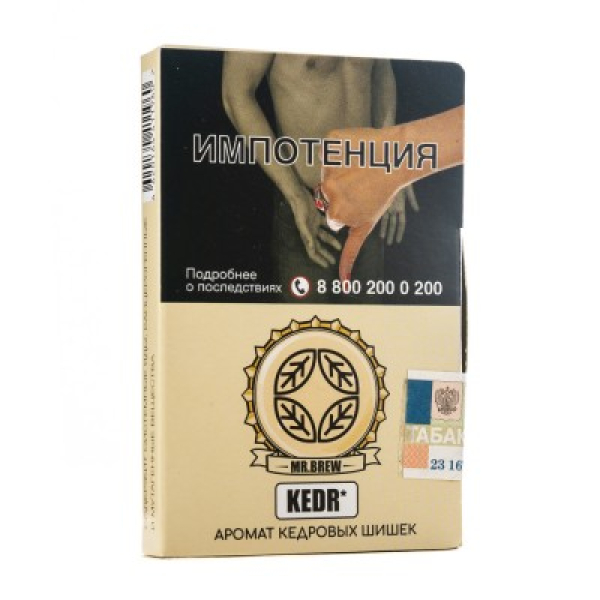 Табак Mr Brew Kedr Аромат Кедровых Шишек 25 грамм в Петропавловске-Камчатском