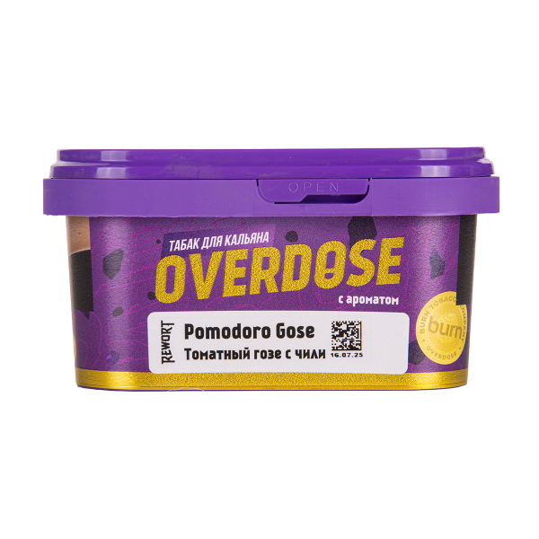 Табак Overdose Pomodoro Gose 200 грамм в Петропавловске-Камчатском