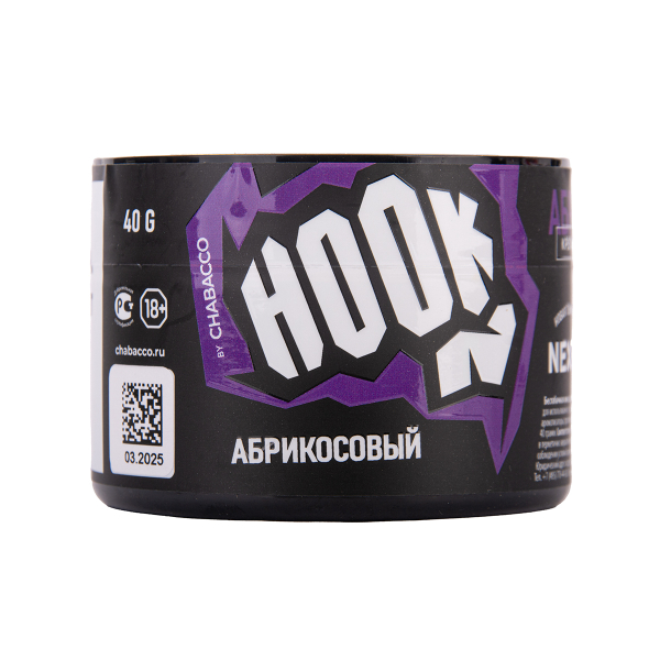 Табак Hook Абрикосовый 40 грамм в Петропавловске-Камчатском