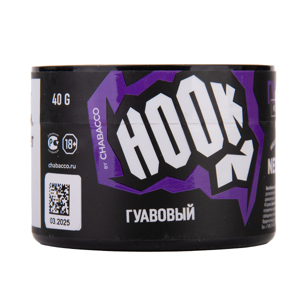Табак Hook Гуавовый 40 грамм в Петропавловске-Камчатском