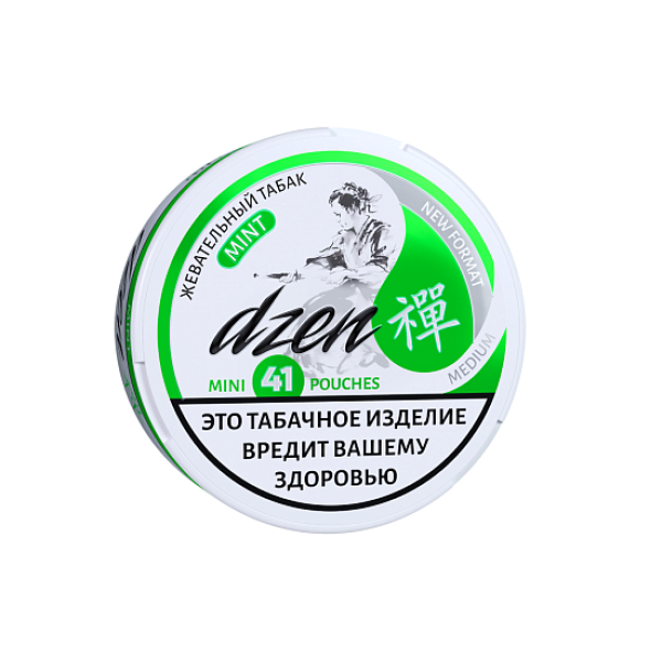 Жевательный табак Dzen Mini Mint  Ice  9 грамм в Петропавловске-Камчатском