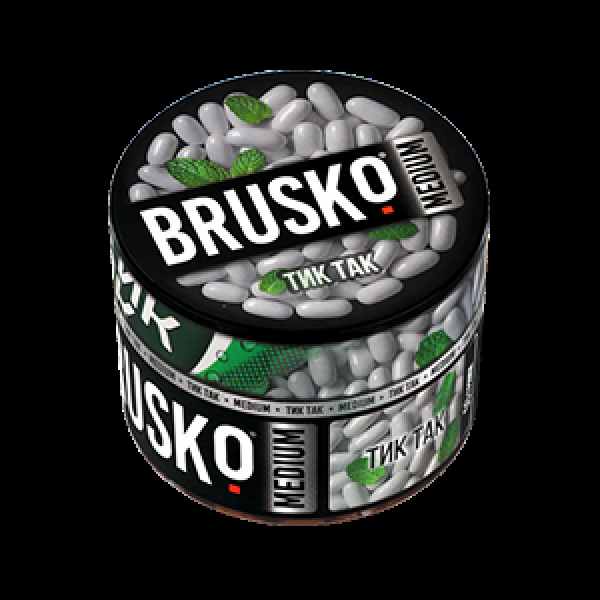 Бестабачная смесь Brusko Тик Так 50 грамм в Петропавловске-Камчатском