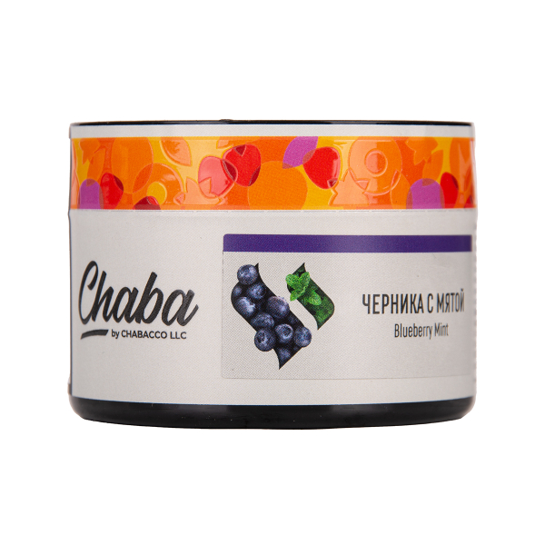 Бестабачная смесь Chaba Blueberry Mint Nicotine Free 40 грамм в Петропавловске-Камчатском