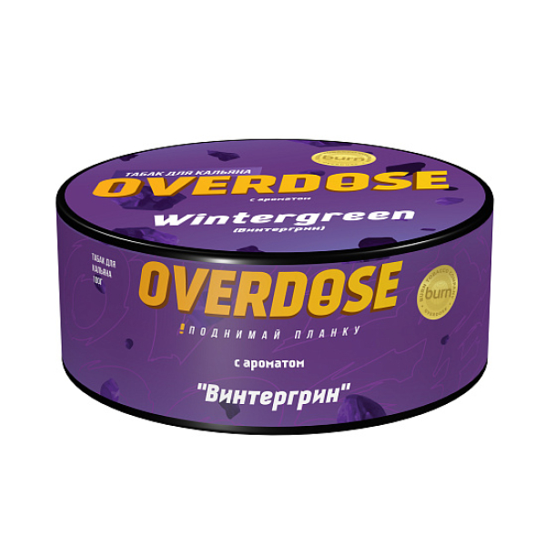 Табак Overdose Wintergreen 100 грамм в Петропавловске-Камчатском