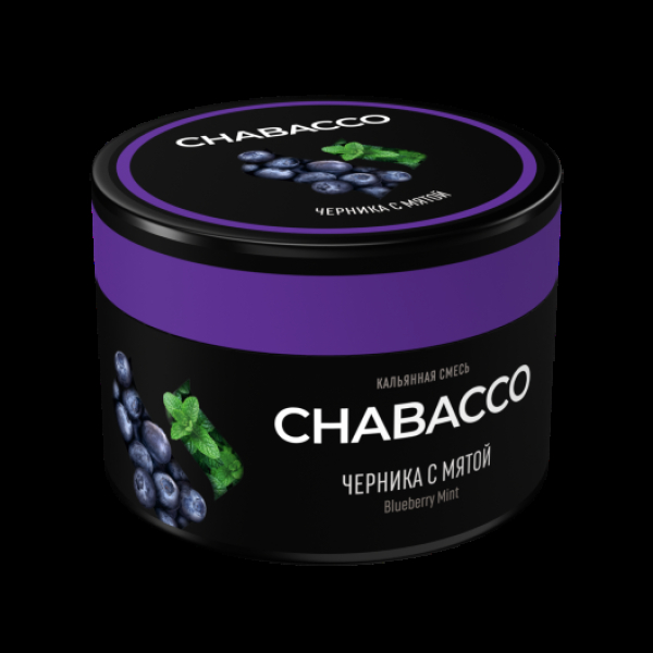 Смесь Chabacco Blueberry Mint Черника С Мятой  Medium 40 грамм в Петропавловске-Камчатском