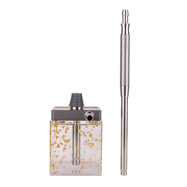 Кальян Hoob Subatom Space Grey X Ss | Cube Mini Gold в Петропавловске-Камчатском
