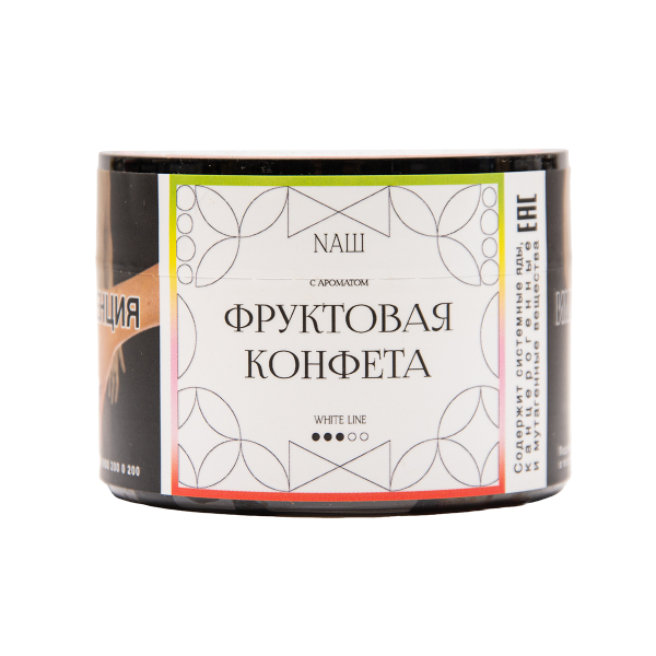 Табак NАШ White Фруктовая Конфета 40 грамм в Петропавловске-Камчатском