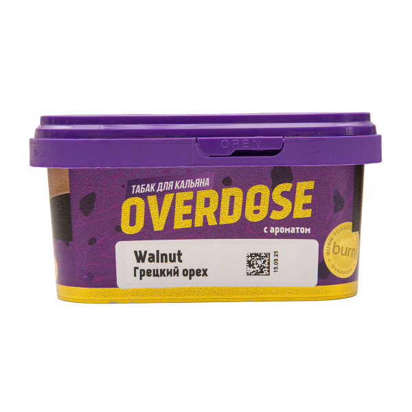Табак Overdose Walnut 200 грамм в Петропавловске-Камчатском