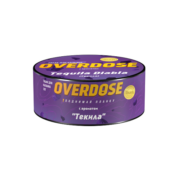 Табак Overdose Tequila Diabla 25 грамм в Петропавловске-Камчатском