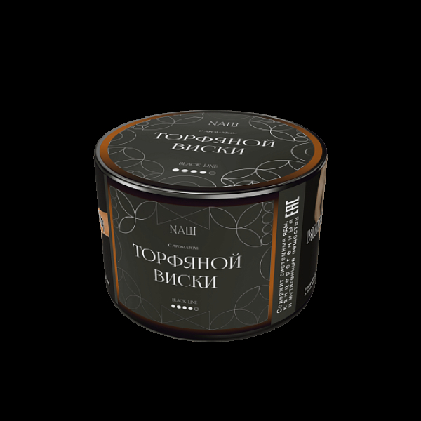 Табак Nаш Black Торфяной Виски 40 грамм в Петропавловске-Камчатском