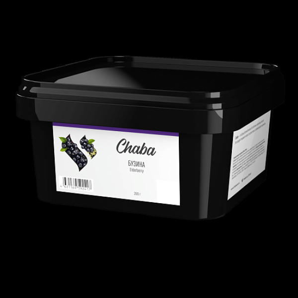 Безникотиновая смесь Chaba Elderberry Бузина 200 грамм в Петропавловске-Камчатском
