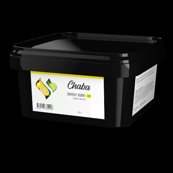 Безникотиновая смесь Chaba Lemon Lime 2.0 Лимон Лайм 200 грамм в Петропавловске-Камчатском