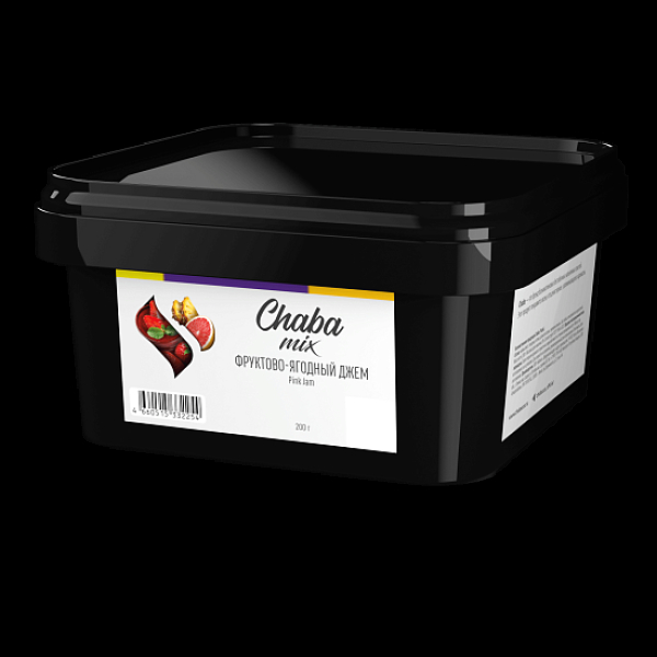 Безникотиновая смесь Chaba Mix Pink Jam Фруктово Ягодный Джем 200 грамм в Петропавловске-Камчатском