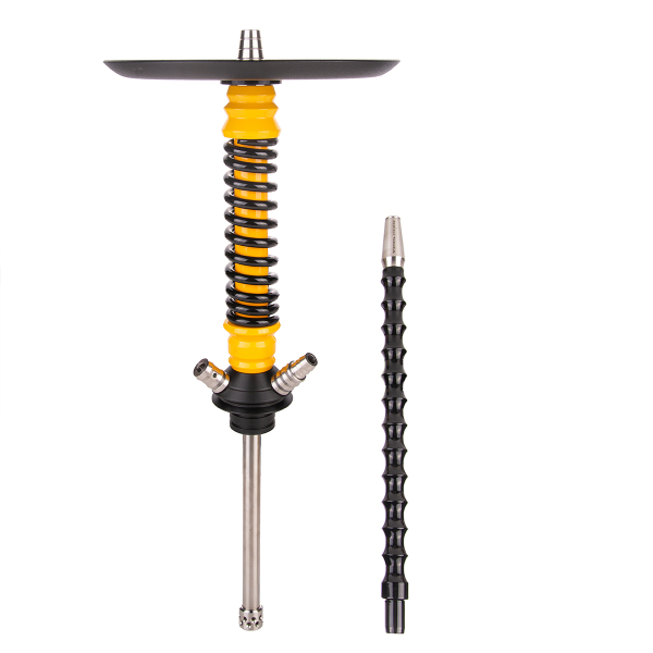 Кальян Mamay Customs Coilover Mini  Жёлтый Чёрный в Петропавловске-Камчатском