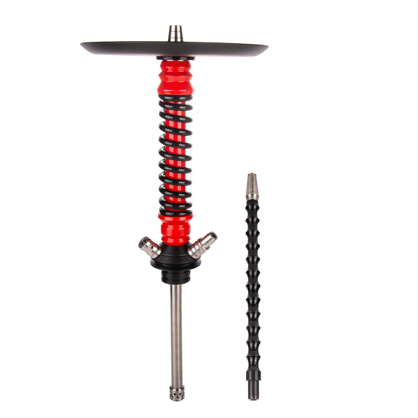 Кальян Mamay Customs Coilover Mini  Красный Чёрный в Петропавловске-Камчатском
