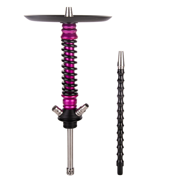 Кальян Mamay Customs Coilover Mini  Розовый Лак Чёрный в Петропавловске-Камчатском