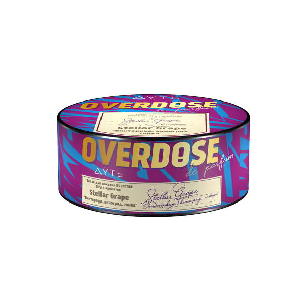 Табак Overdose Stellar Grape 25 грамм в Петропавловске-Камчатском