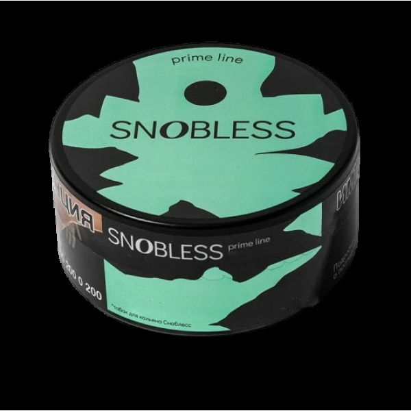 Табак Snobless Малина Raspberry Prime Lines 100 грамм в Петропавловске-Камчатском