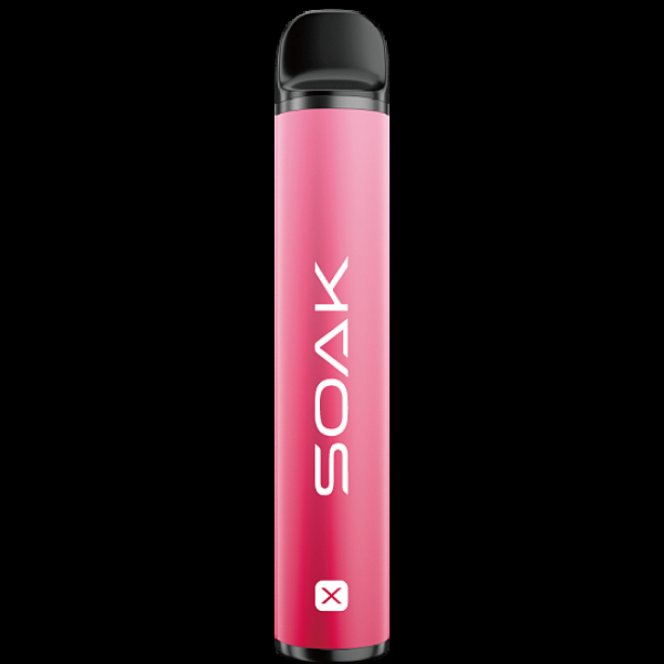Электронка Soak X Raspberry Yogurt Малиновый Йогурт 2200 затяжек в Петропавловске-Камчатском