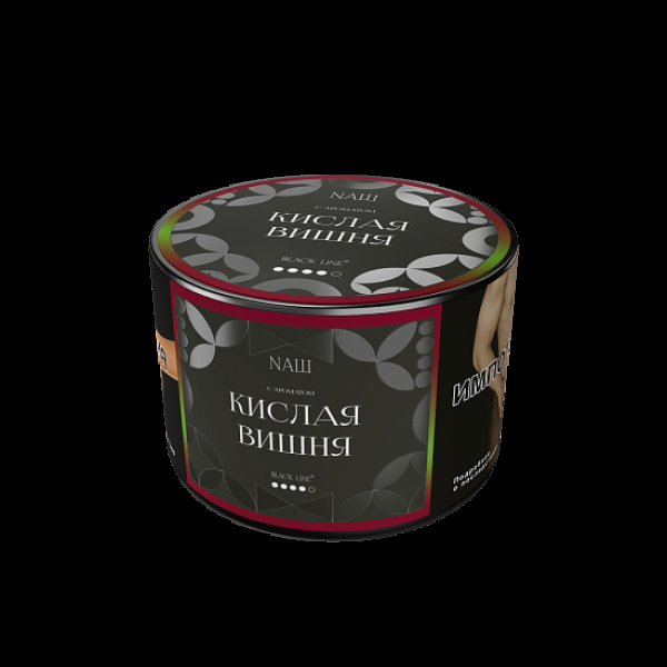 Табак Nаш Black Кислая Вишня 40 грамм в Петропавловске-Камчатском