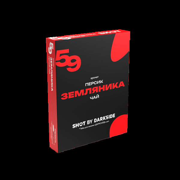 Табак Darkside Shot Земляника Персик Чай 59 25 грамм в Петропавловске-Камчатском