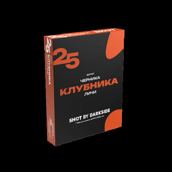 Табак Darkside Shot Клубника Черника Личи 25 25 грамм в Петропавловске-Камчатском