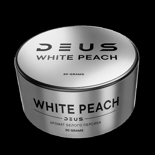 Табак Deus White Peach Белый Персик 30 грамм в Петропавловске-Камчатском
