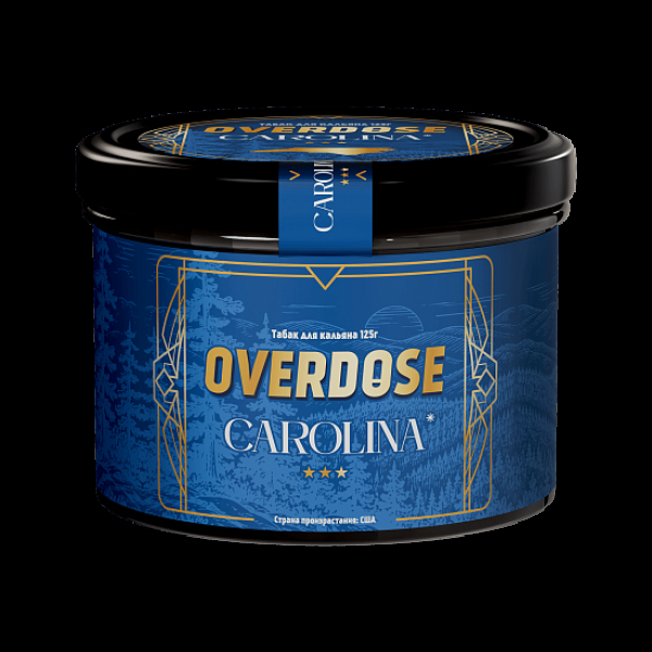 Табак Overdose No Aroma Америка Carolina 125 грамм в Петропавловске-Камчатском