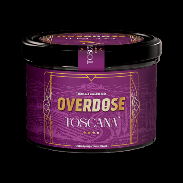 Табак Overdose No Aroma Италия Toscana 125 грамм в Петропавловске-Камчатском