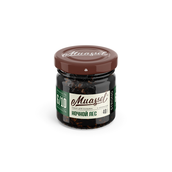 Табак Muassel Extra Strong Ночной Лес 40 грамм в Петропавловске-Камчатском