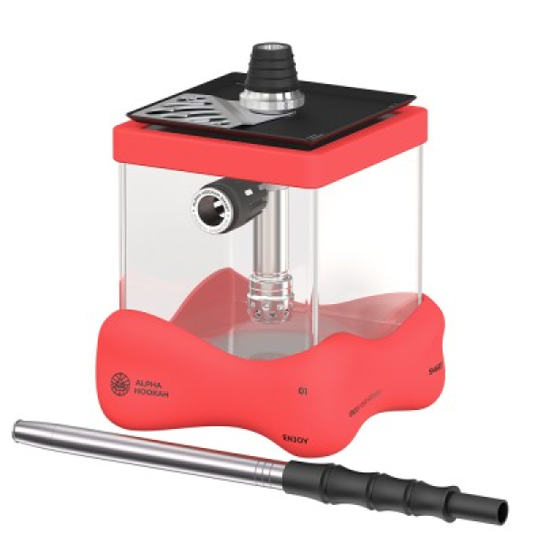 Кальян Alpha Hookah Smart Bubble Red в Петропавловске-Камчатском