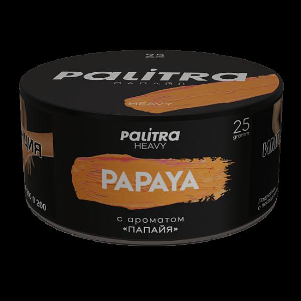 Табак Palitra Heavy Папайя Papaya 25 грамм в Петропавловске-Камчатском