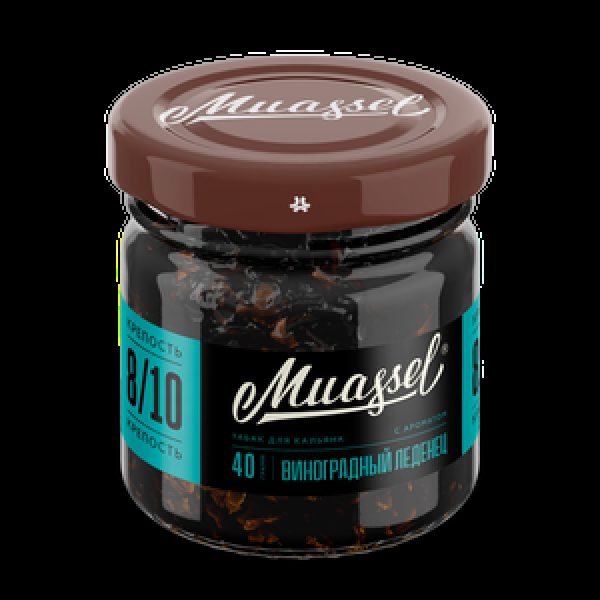 Табак Muassel Extra Strong Виноградный Леденец 40 грамм в Петропавловске-Камчатском