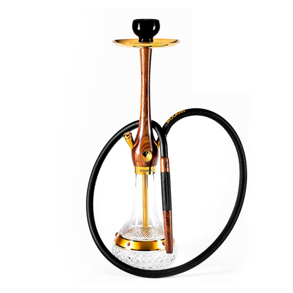 Кальян Wookah Walnut Gold Amber Click (золотой, 64 см) в Петропавловске-Камчатском