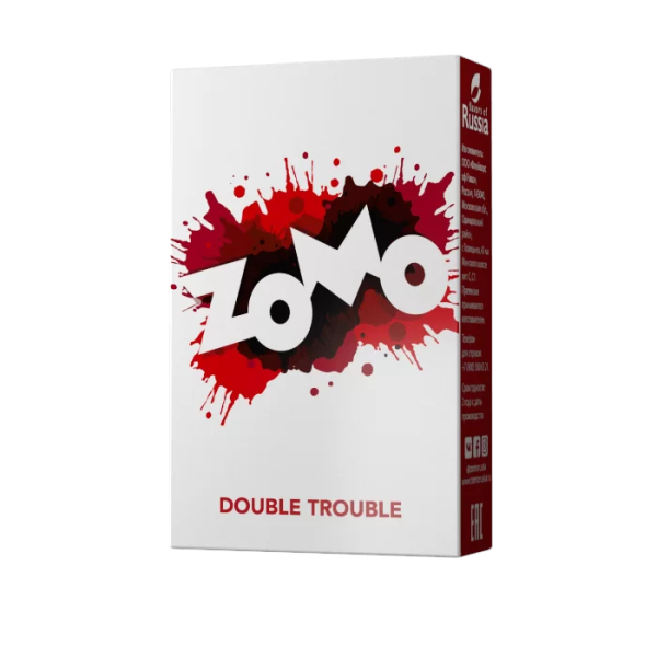 Табак ZOMO Double Trouble 50 грамм в Петропавловске-Камчатском