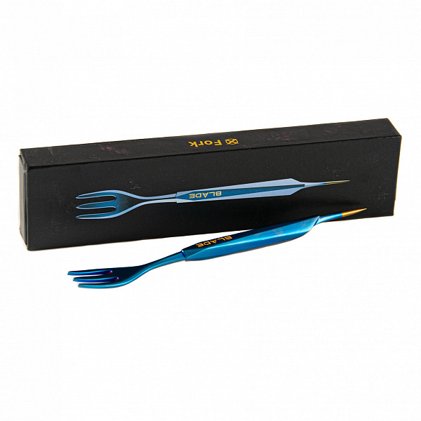 Вилка-шило Blade Hookah Blue Matte в Петропавловске-Камчатском